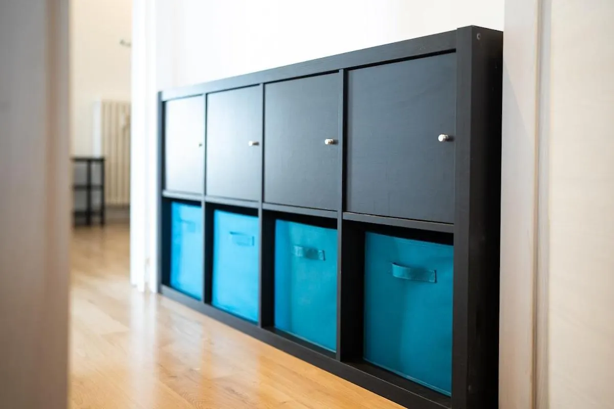 Large Apartment With Private Balcony And Workspace Milán Itálie